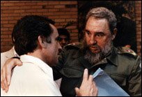 Kirby Jones and Fidel Castro